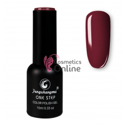 Oja semipermanenta FSM, ONE STEP Color UV/LED 10ml Cod 130 Merlot